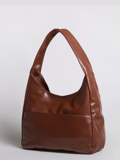 Retro Hobo Shoulder Bag Large PU Leather Tote