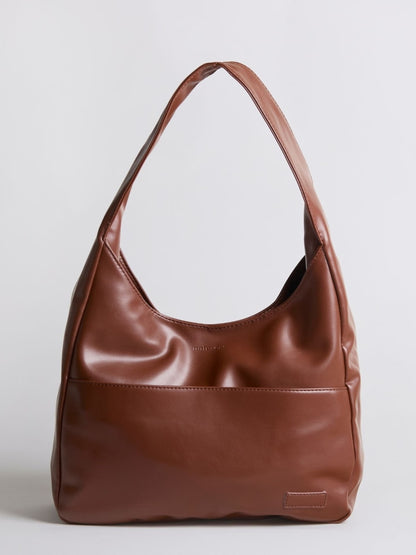 Retro Hobo Shoulder Bag Large PU Leather Tote